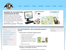 Tablet Screenshot of ack.ro